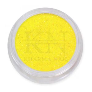 decorazioni per unghie in polvere glitterata Yellow / Kharma nail