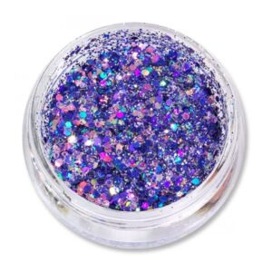 decorazioni per unghie Purple Hexagons / Kharma nail