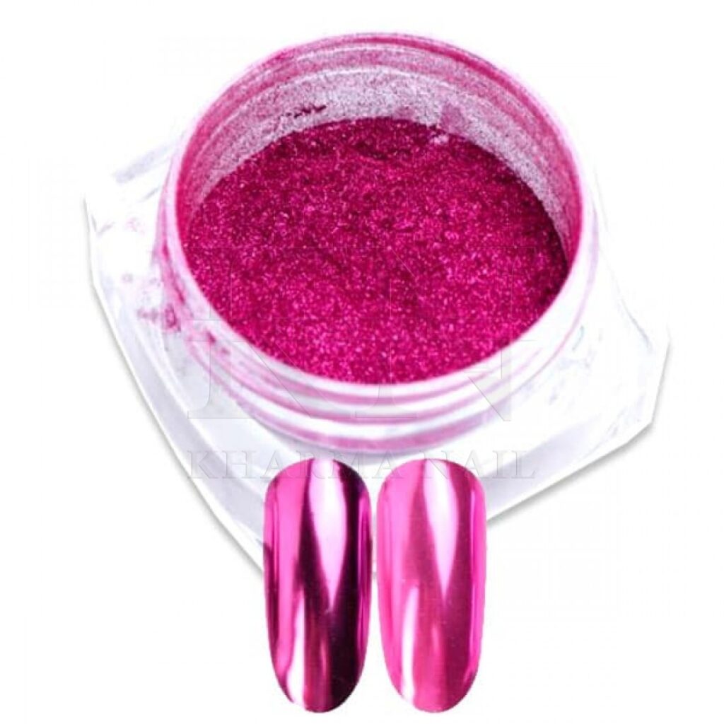 decorazioni per unghie in polvere Chrome Rose Red / Kharma Nail