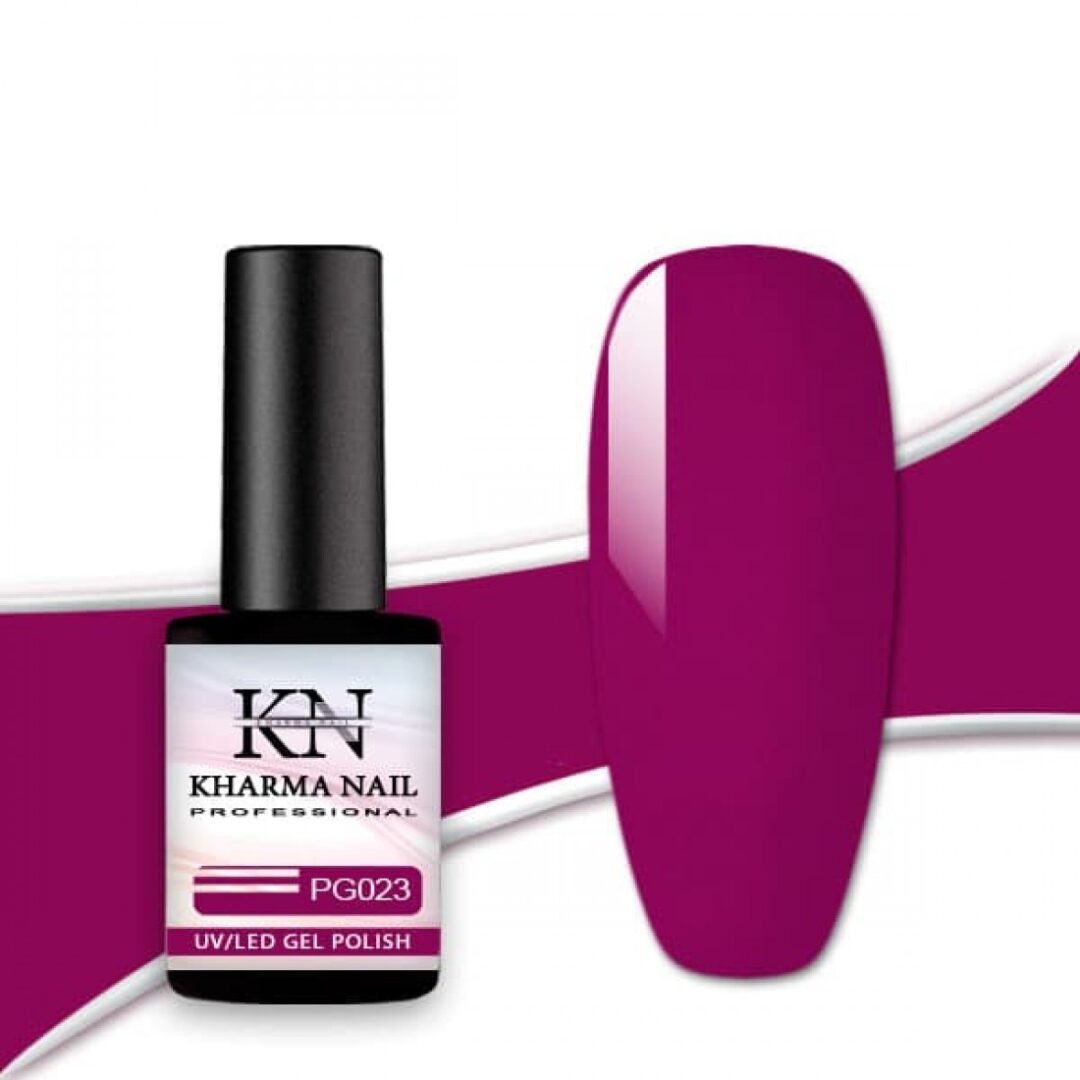 smalto semipermanente per unghie pastello fuchsia PG023 / Kharma nail