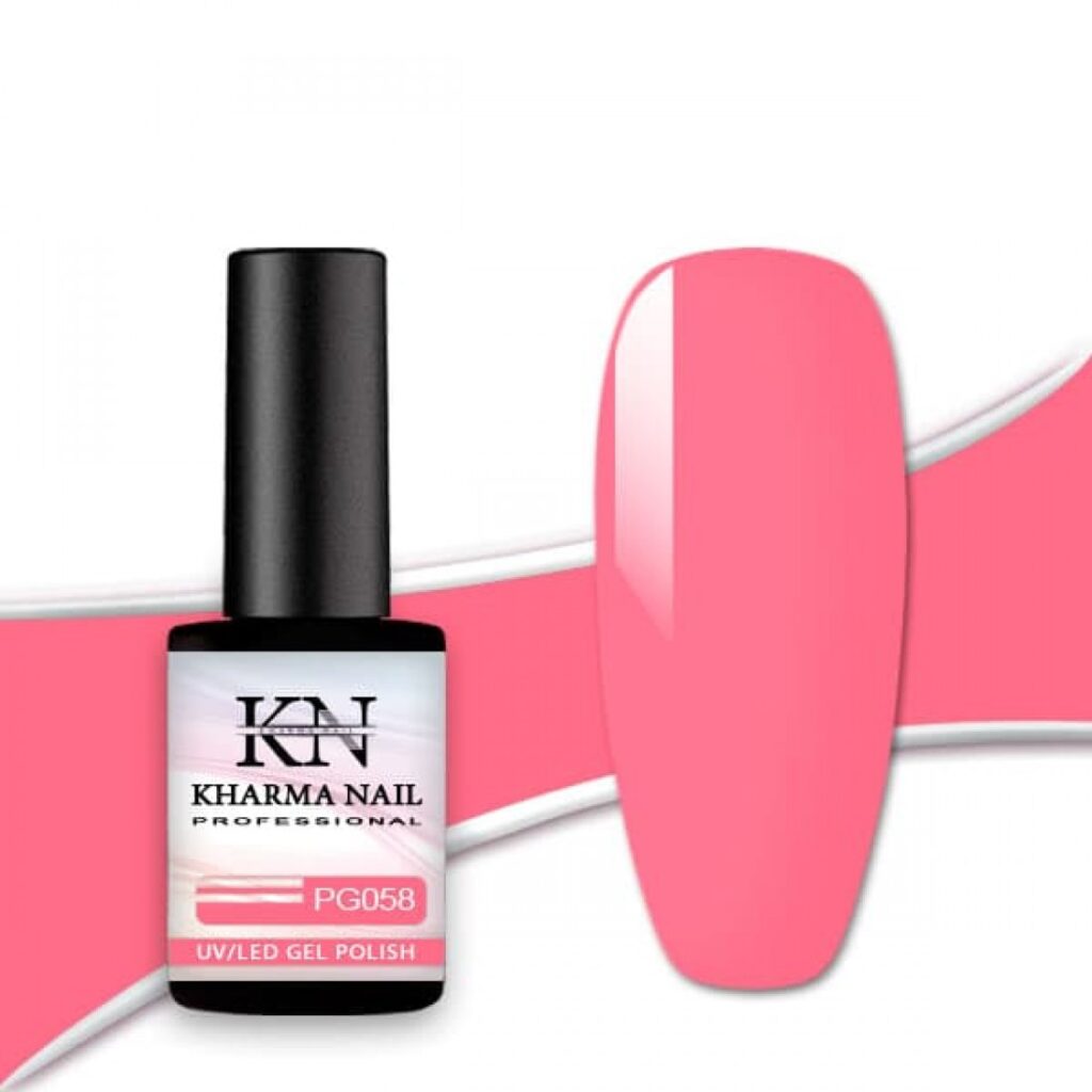 smalto semipermanente per unghie pastello rosa PG058 / Kharma nail