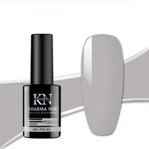 smalto semipermanente per unghie pastello grigio PG229 / Kharma nail