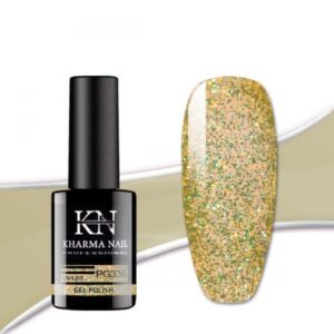 smalto semipermanente per unghie glitterato rosa PG338 / Kharma nail